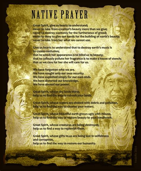 One of Tom’s <b>prayers</b> for this gathering, which has now become my <b>prayer</b>, is that we gather. . Indigenous prayer to mother earth